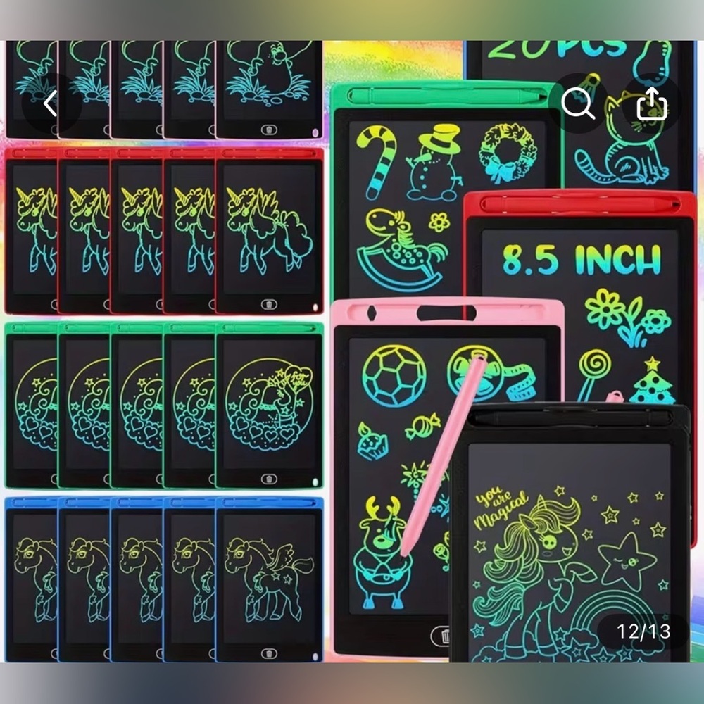 ✨5/$25✨ LCD Writing Tablet for Kids - Pick Your Color